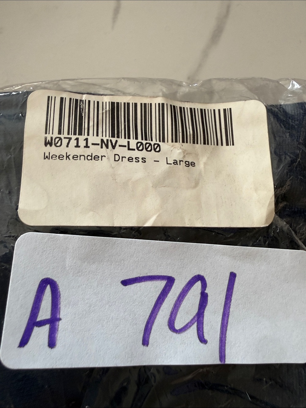 New Betabrand Navy the Weekender Hoodie Dress Large - Picture 4 of 5